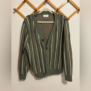 Goodfellow Striped Cardigan / Large